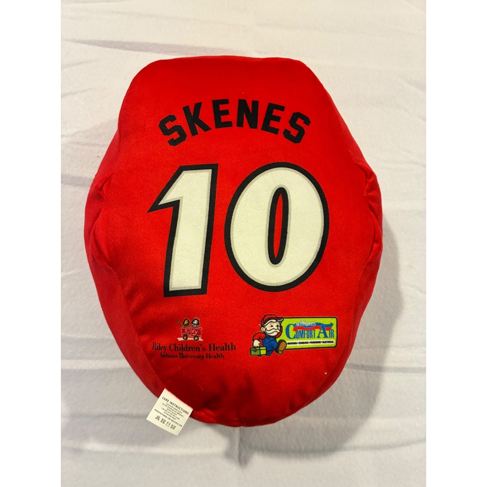 Paul Skenes Indianapolis Indians Plush Head Pillow Number 10 Red MiLB Baseball